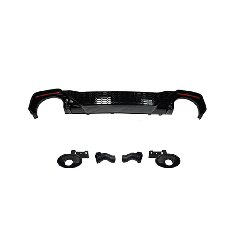 RS7 style diffuser for Audi S7 C8 S-Line